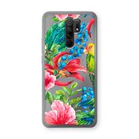 Papegaaien: Xiaomi Redmi 9 Transparant Hoesje