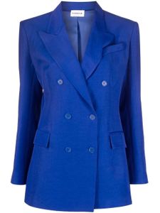 P.A.R.O.S.H. blazer à boutonnière croisée - Bleu