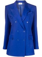 P.A.R.O.S.H. blazer à boutonnière croisée - Bleu