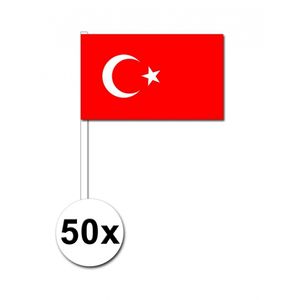 Handvlag Turkije set van 50