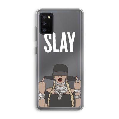 Slay All Day: Samsung Galaxy A41 Transparant Hoesje