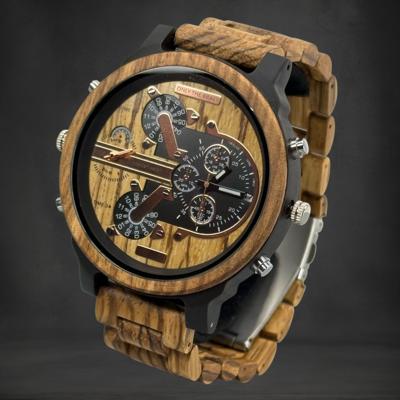 Only the Brave™ - Extra Groot Herenhorloge met Gouden Uurwerk