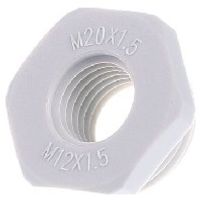 3455.20.12  - Adapter ring M12 / M20 plastic 3455.20.12 - thumbnail