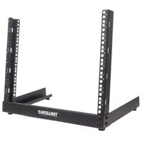 Intellinet 19" open frame rack desktop, 8U, zwart, bouwpakket