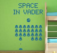 Muursticker Space in Vader - thumbnail