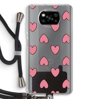 Ondersteboven verliefd: Xiaomi Poco X3 Pro Transparant Hoesje met koord