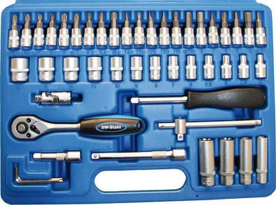 SW STAHL Socket set 47 pieces sw steel