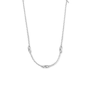 Ketting Ankerschakel zilver 7 mm 40-44 cm