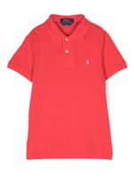 POLO RALPH LAUREN KIDS polo à logo brodé - Rouge - thumbnail