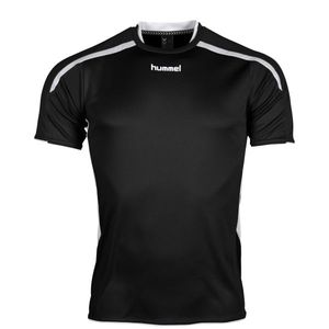 Hummel 110005K Preston Shirt Korte Mouw Kids - Black-White - 116