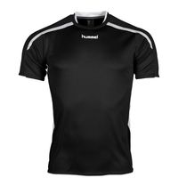 Hummel 110005K Preston Shirt Korte Mouw Kids - Black-White - 116 - thumbnail