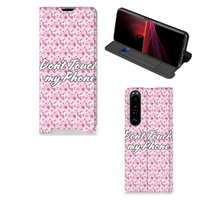 Sony Xperia 1 III Design Case Flowers Pink DTMP - thumbnail