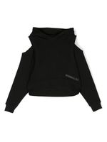 Monnalisa hoodie en coton mélangé - Noir