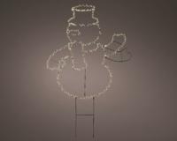 Micro led sneeuwpop 77 cm warm wit