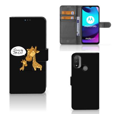 Motorola Moto E20 | E30 | E40 Leuk Hoesje Giraffe Motorola Moto E20 | E30 | E40 Leuk Hoesje Giraffe