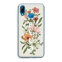 Hello bloemen: Huawei P20 Lite Transparant Hoesje