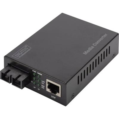 Digitus DN-82120-1 LAN, SC Duplex Netwerk mediaconverter 1 GBit/s