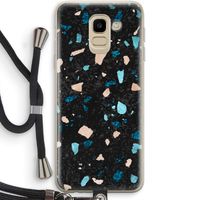 Terrazzo N°11: Samsung Galaxy J6 (2018) Transparant Hoesje met koord