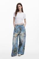 Jeans Wide Leg Collina Strada - BLUE - L