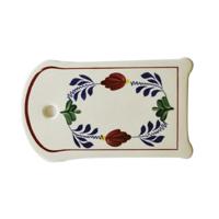 Boerenbont serveerplankje 25x15 cm