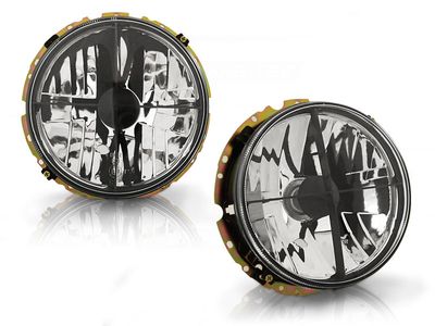 Tuning-Tec Buitenste koplampen voor VW GOLF 1 05 74-07 83 CHROOM