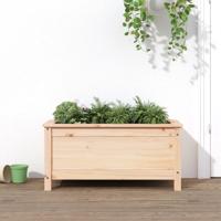 Plantenbak 82,5x40x39 cm massief grenenhout