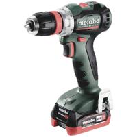 Metabo PowerMaxx BS 12 BL Q 601045800 Accu-schroefboormachine 12 V 4 Ah Li-ion Incl. 2 accus, Incl. lader, Brushless