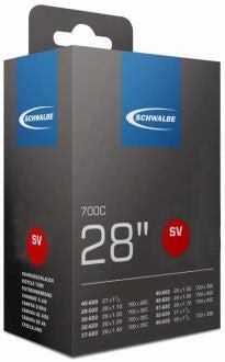 Schwalbe binnenband 27/28 x 1.10/1.75 (28/47-609/635) fv 40 mm