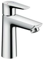 Hansgrohe Talis E wastafelkraan 110 met push open Chroom