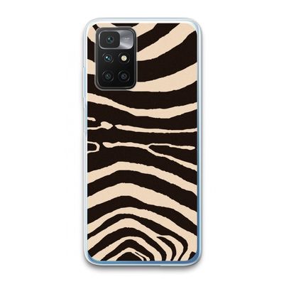 Arizona Zebra: Xiaomi Redmi 10 Transparant Hoesje