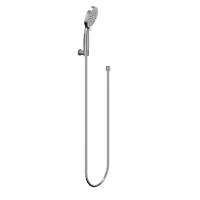 IVY Handdoucheset - verstelbaar - 3 standen - met verstelbare wandsteun - doucheslang 150cm - staafmodel - 120 cm - Chroom 6901111