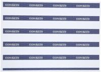 CONTEC Etiketten voor magazijnrekken ct labels din a4 20 pcs.