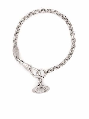 Vivienne Westwood bracelet à breloque Orb - Argent