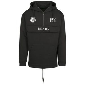 Rugby Vintage - Rusland Bears Anorak Hoodie - Zwart