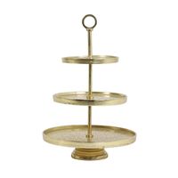 Etagere 3 laags Lutek Goud