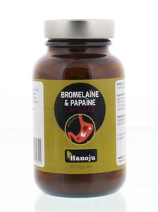 Bromelaine & papaine capsules