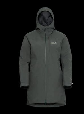 Jack wolfskin Icecape 2L Down Ins Rds Isolatiejas Dames Slate Green XL