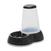 Savic voerdispencer loop marble zwart / goud Savic voerdispencer loop marble zwart / goud
