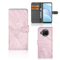 Xiaomi Mi 10T Lite Bookcase Marble Pink - Origineel Cadeau Vriendin