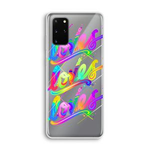 Loves: Samsung Galaxy S20 Plus Transparant Hoesje