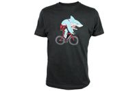 Cinelli Shark T-shirt Zwart