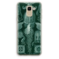 Haeckel Cubomedusae: Samsung Galaxy J6 (2018) Transparant Hoesje