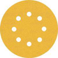 Bosch Accessoires Expert C470 schuurpapier voor excenterschuurmachines 125 mm, 8 gaten, K240 50-delig - 1 stuk(s) - 2608900914