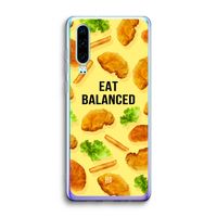 Eat Balanced: Huawei P30 Transparant Hoesje