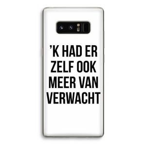 Meer verwacht: Samsung Galaxy Note 8 Transparant Hoesje