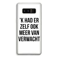 Meer verwacht: Samsung Galaxy Note 8 Transparant Hoesje
