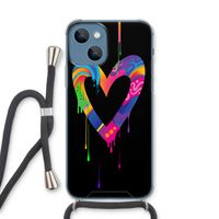 Melts My Heart: iPhone 13 Transparant Hoesje met koord