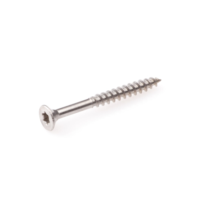 4tecx Assortiment spaanplaatschroeven platverzonkenkop Torx 1318-delig RVS A2