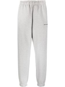 MONOCHROME pantalon de jogging en coton à logo imprimé - Gris