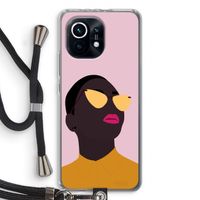 Yellow glasses: Xiaomi Mi 11 Transparant Hoesje met koord